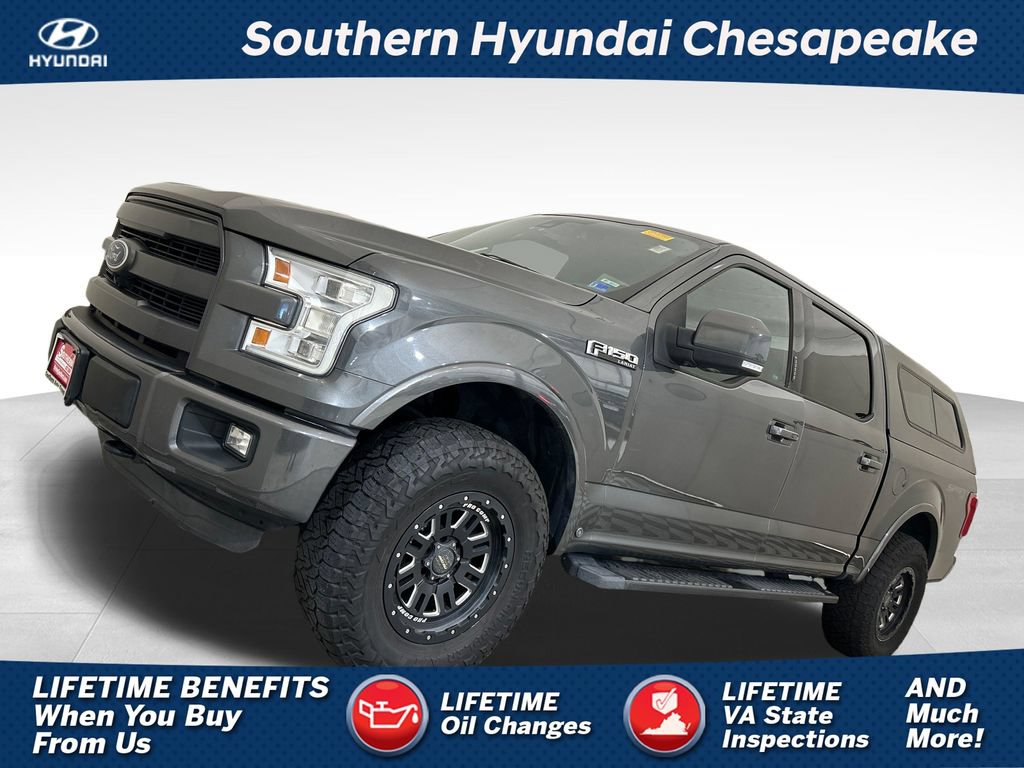 Used 2015 Ford F150 Lariat w/ Equipment Group 502A Luxury AWD/4WD image 1