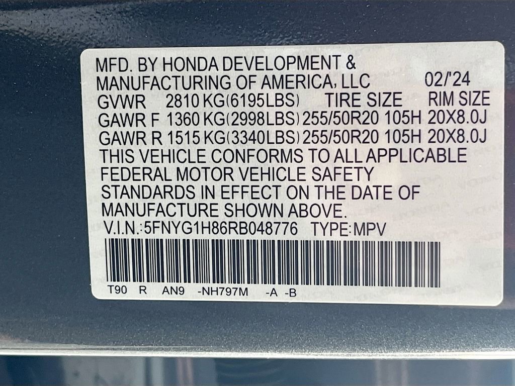 Used 2024 Honda Pilot Elite image 34