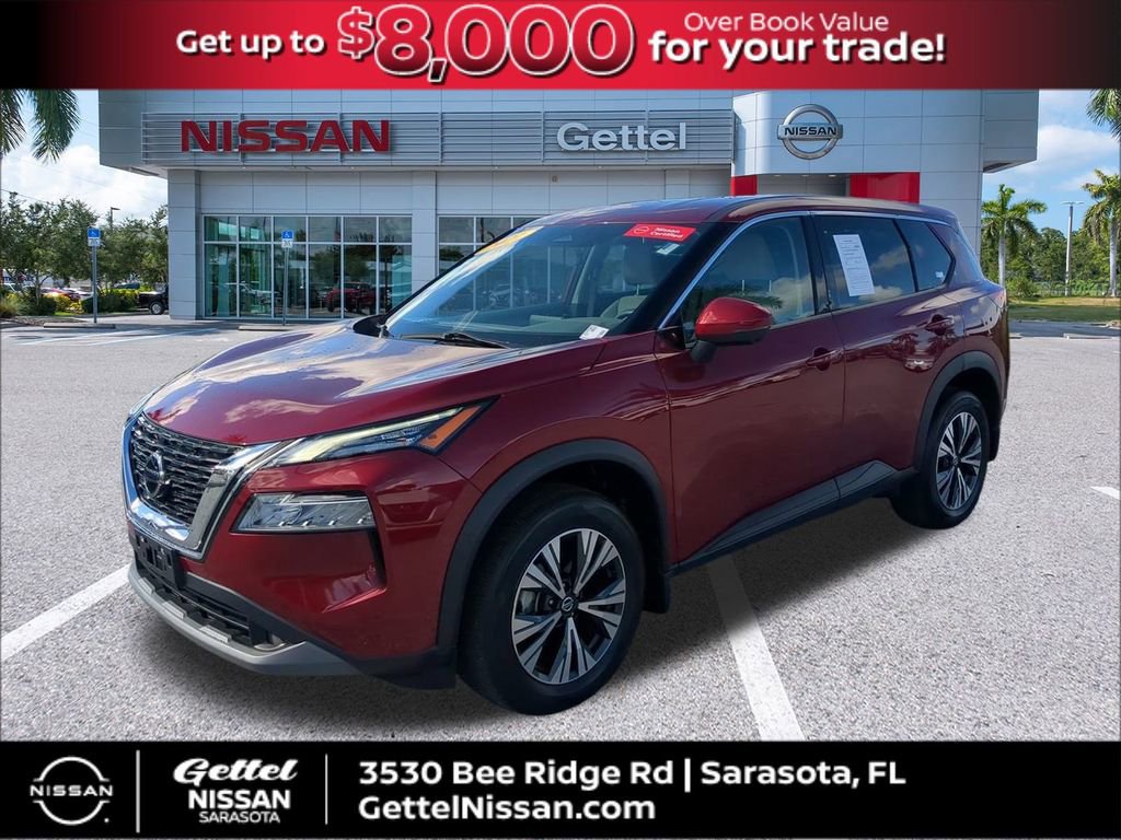 Certified 2021 Nissan Rogue SV