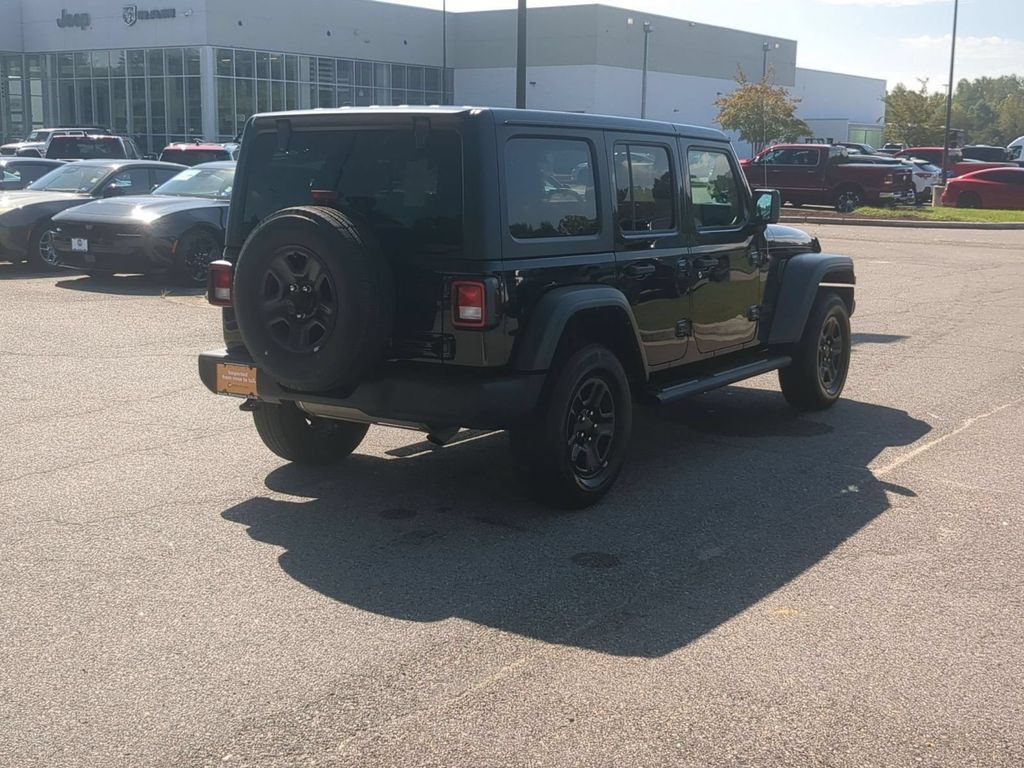 Certified 2023 Jeep Wrangler Unlimited Sport AWD/4WD image 5