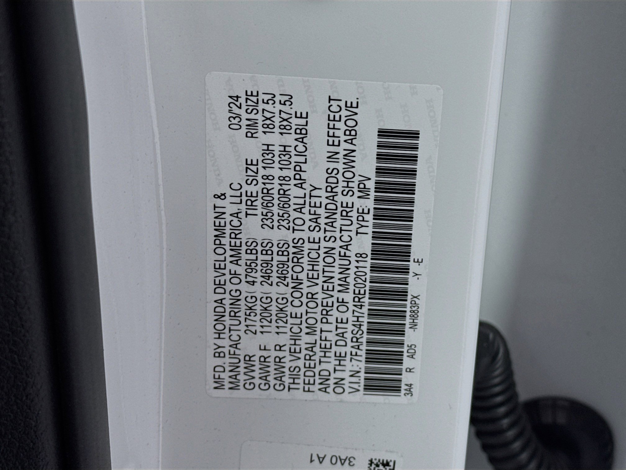 Certified 2024 Honda CR-V EX-L image 32