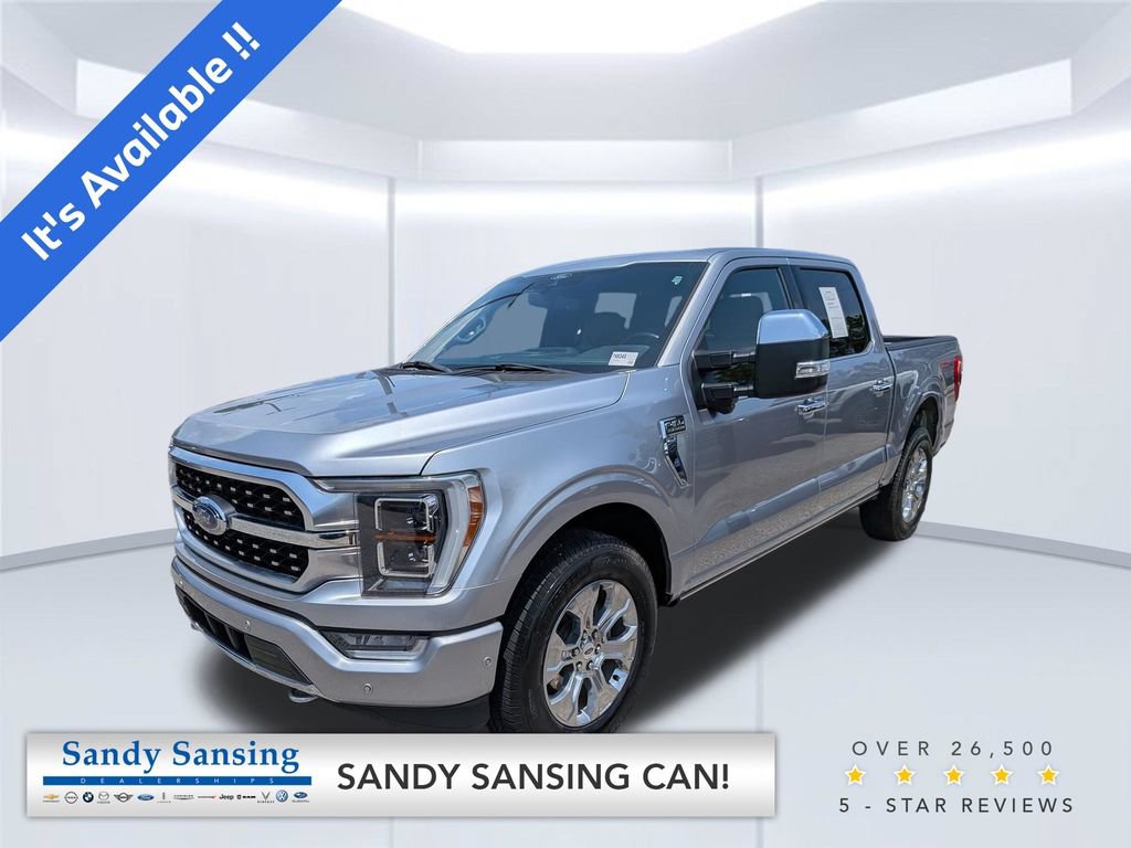 Used 2021 Ford F150 Platinum w/ Equipment Group 701A High AWD/4WD image 1