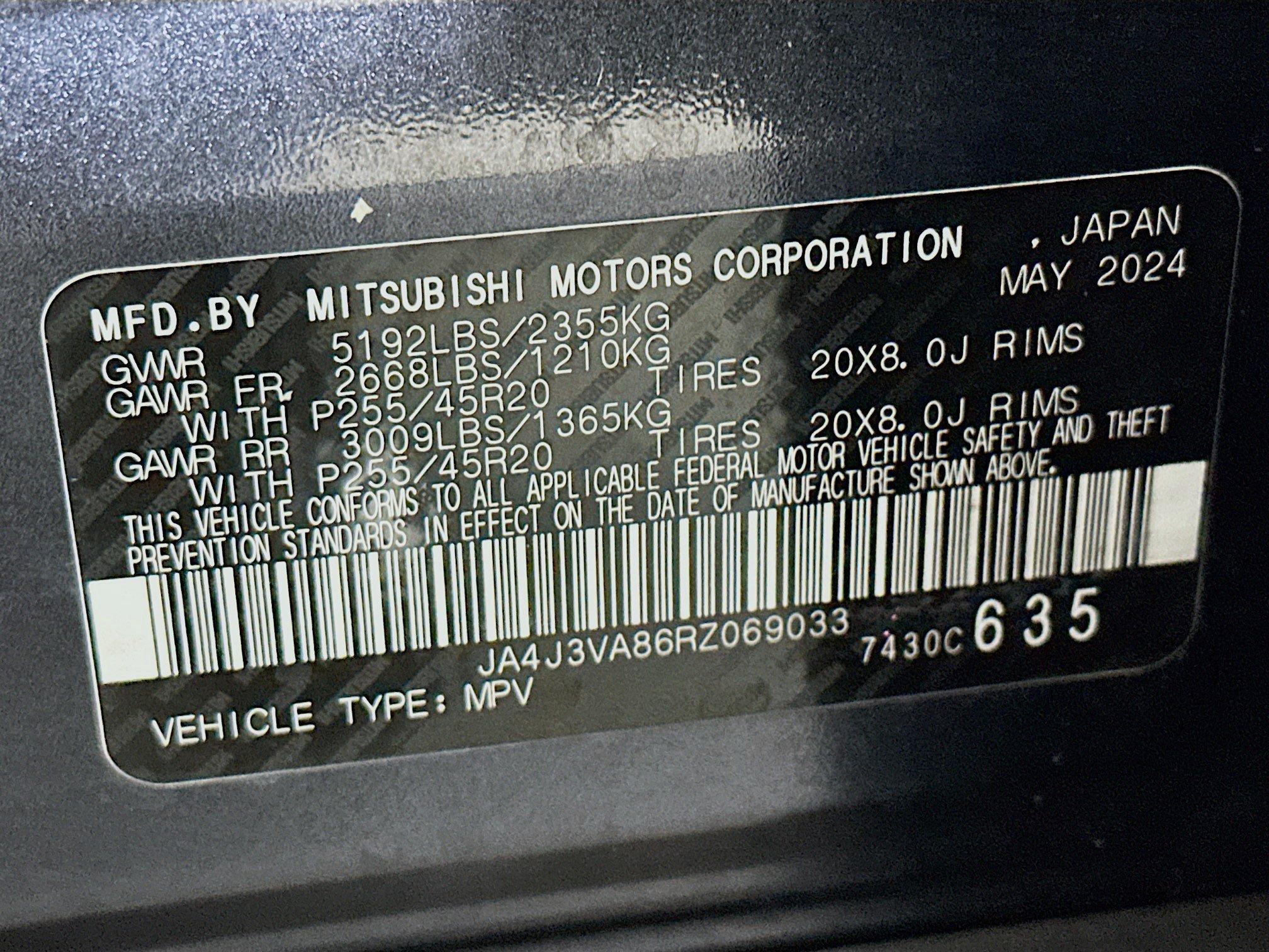 Used 2024 Mitsubishi Outlander SE FWD image 12