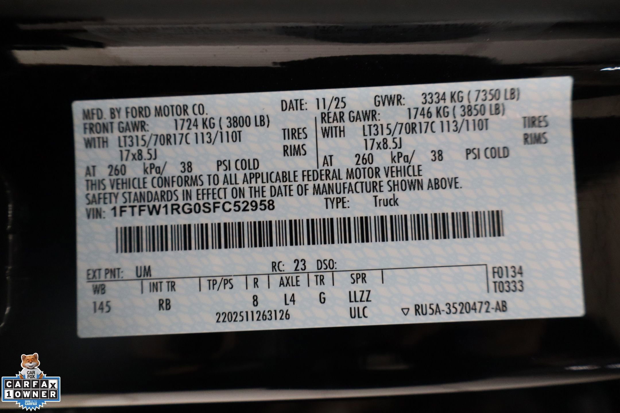 Used 2025 Ford F150 Raptor AWD/4WD image 31