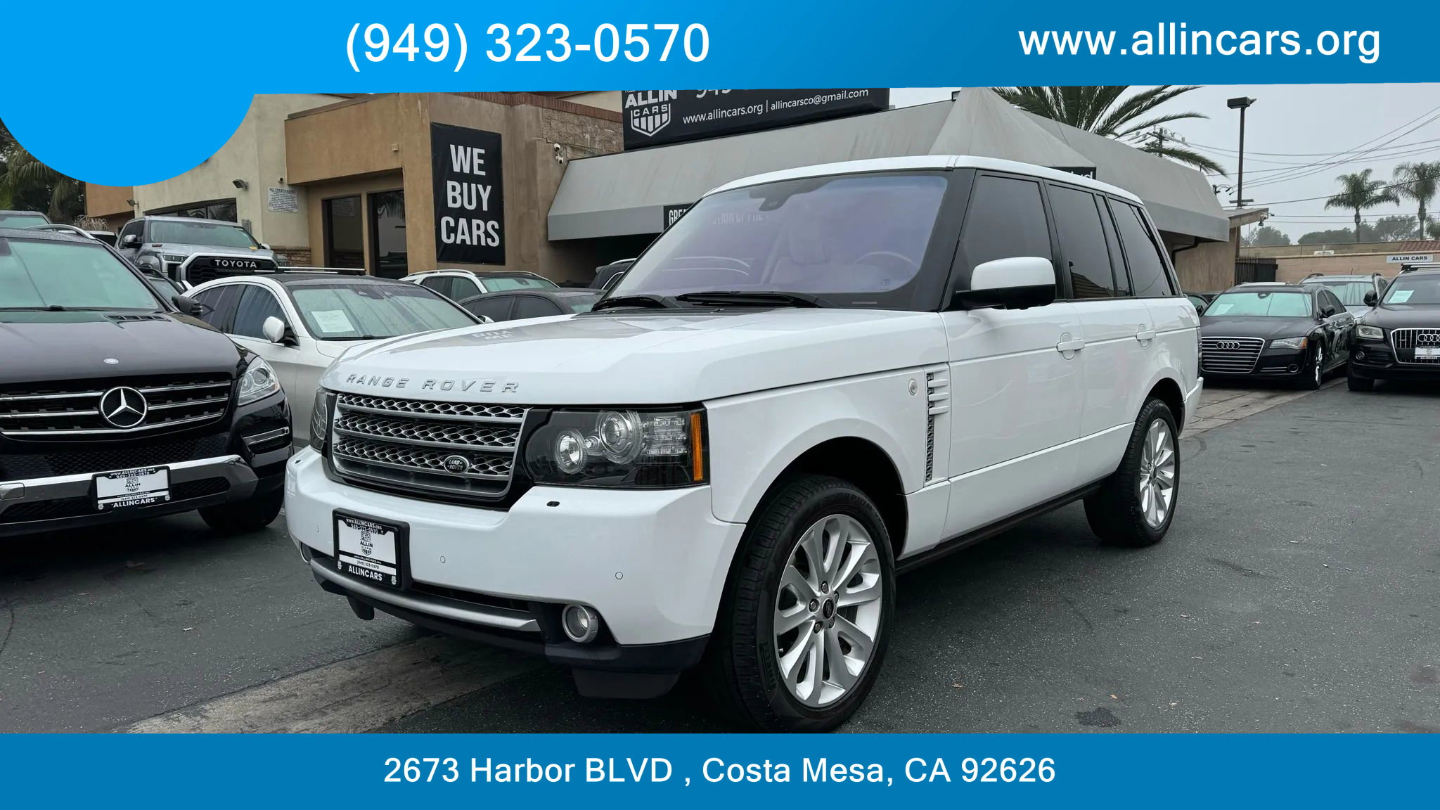 Used 2012 Land Rover Range Rover Supercharged