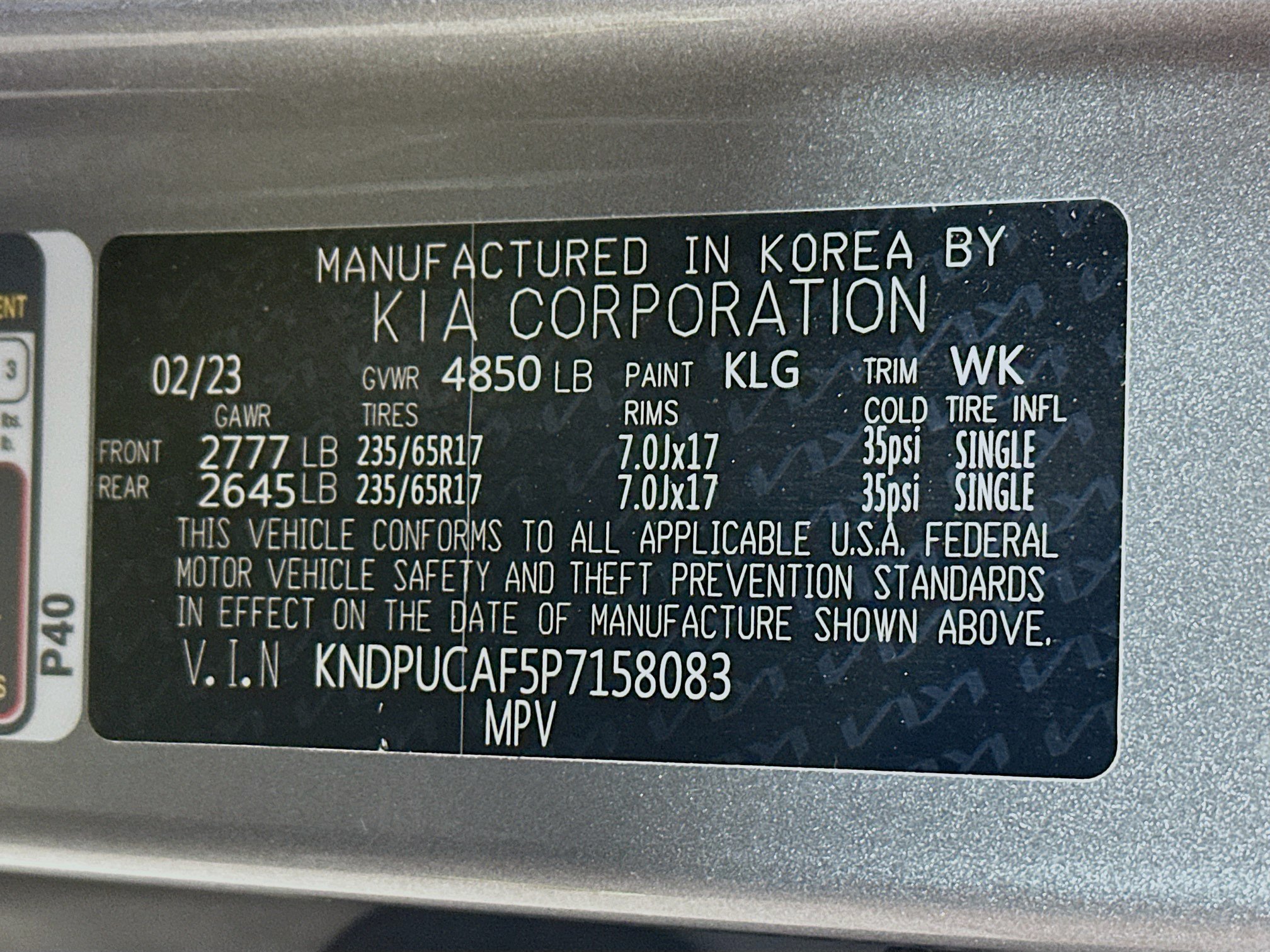 Certified 2023 Kia Sportage LX AWD/4WD image 30