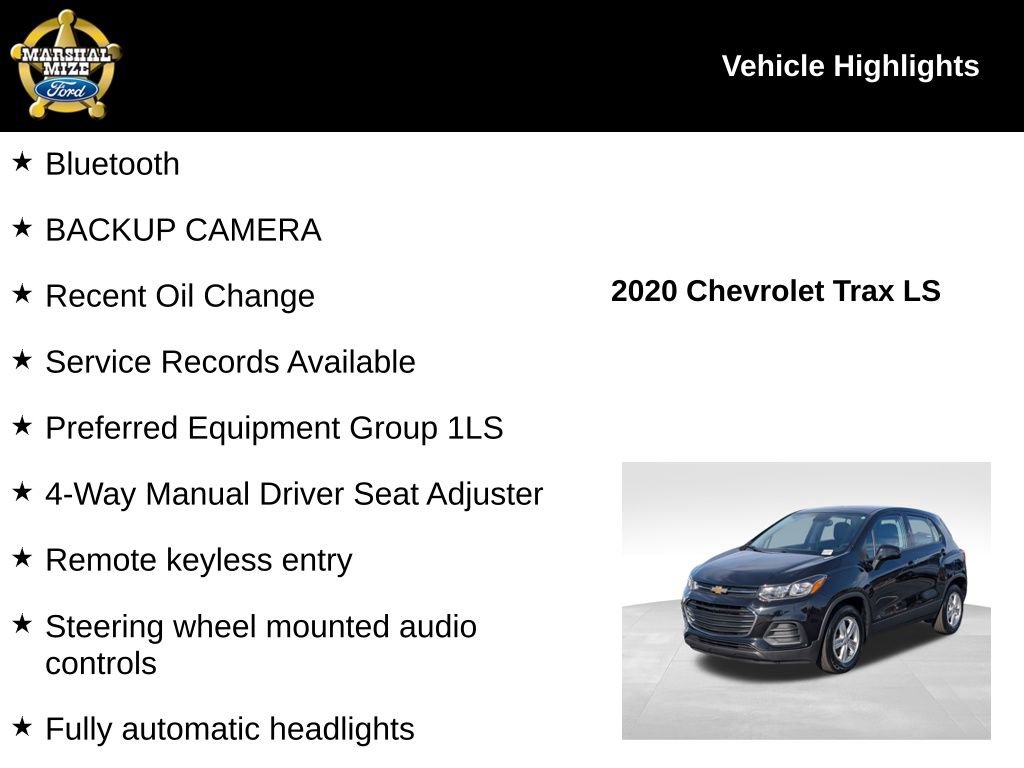 Used 2020 Chevrolet Trax LS image 2