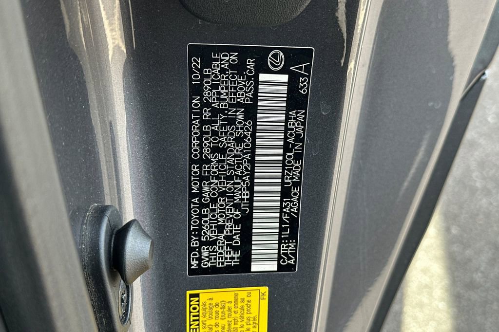 Certified 2023 Lexus LC 500 Coupe w/ Dynamic Handling Package image 29