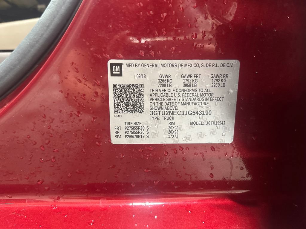 Used 2018 GMC Sierra 1500 SLT AWD/4WD image 53