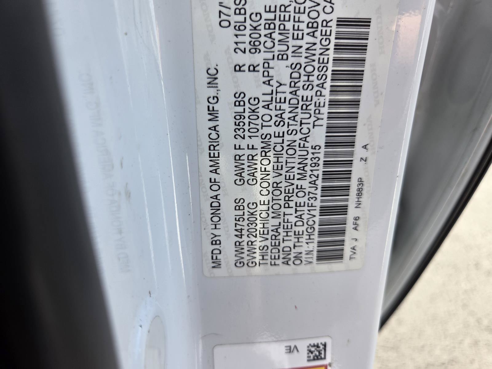 Used 2018 Honda Accord Sport image 29