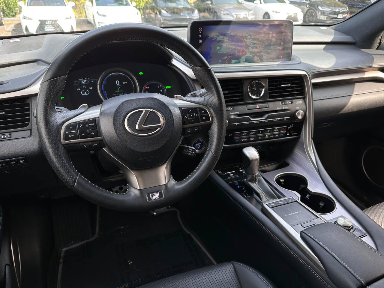 Used 2021 Lexus RX 450h F Sport AWD/4WD image 2