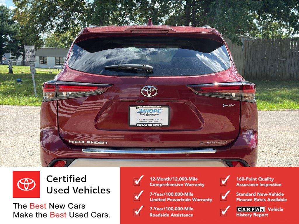Certified 2026 Toyota Highlander Platinum AWD/4WD image 4