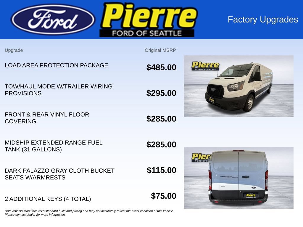 New 2026 Ford Transit 350 148 Low Roof AWD w/ Load Area Protection Package image 13