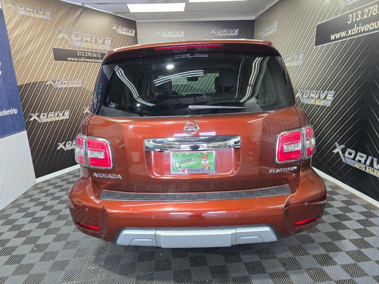 Used 2018 Nissan Armada Platinum w/ Captain Seat Package image 13
