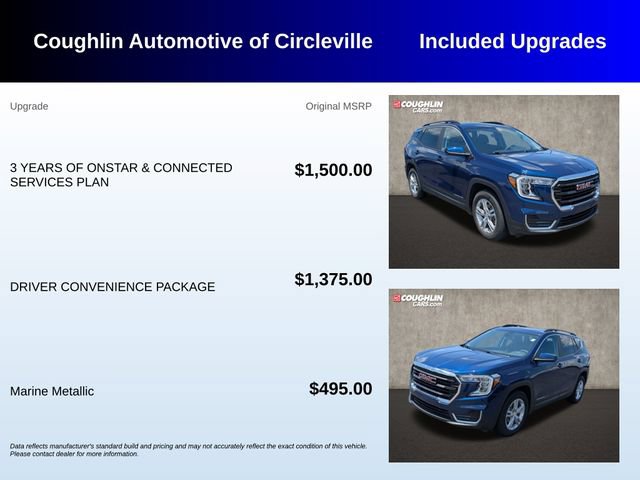 Used 2022 GMC Terrain SLE w/ Driver Convenience Package FWD image 3