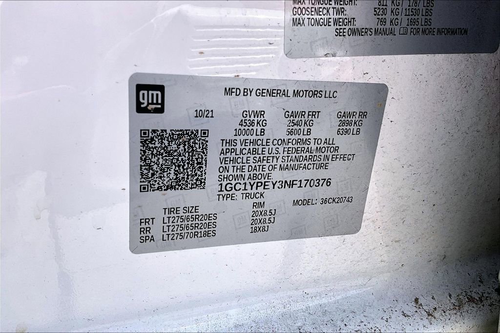 Used 2022 Chevrolet Silverado 2500 LTZ w/ LTZ Plus Package image 20