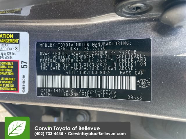 Used 2020 Toyota Camry XLE w/ Driver Assist Package AWD/4WD image 36