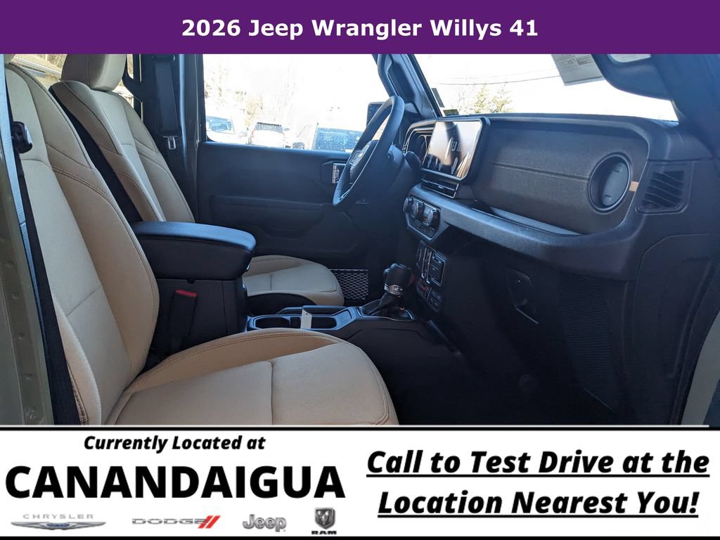 New 2026 Jeep Wrangler Unlimited Sport AWD/4WD image 21