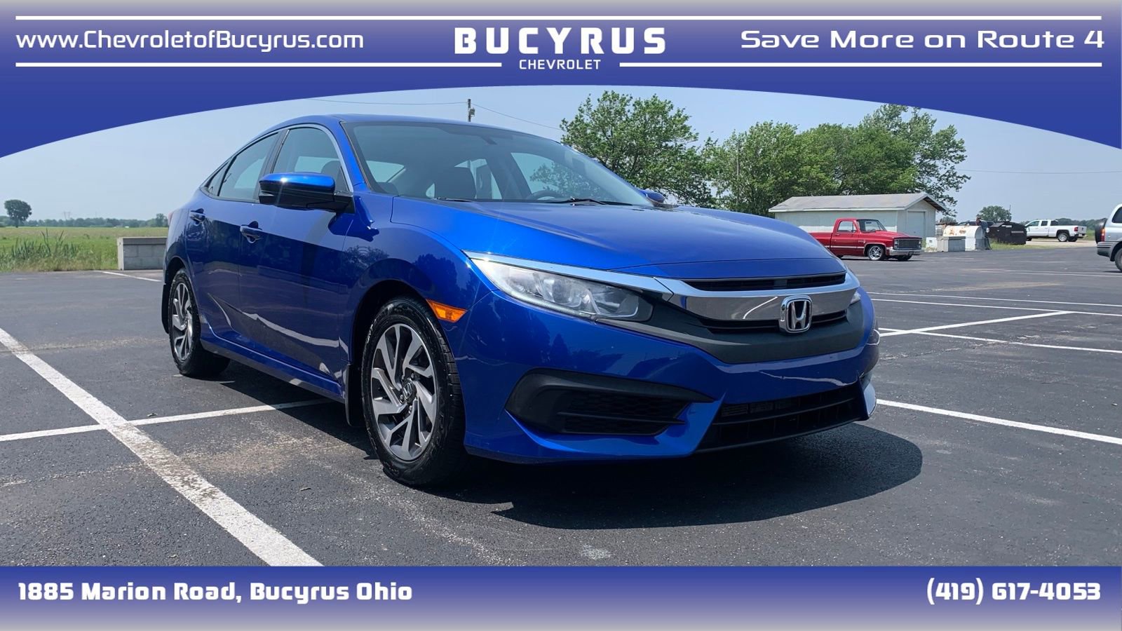 Used 2017 Honda Civic EX