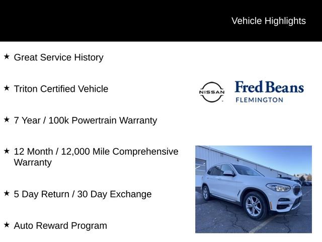 Used 2020 BMW X3 xDrive30i w/ Driving Assistance Package image 5