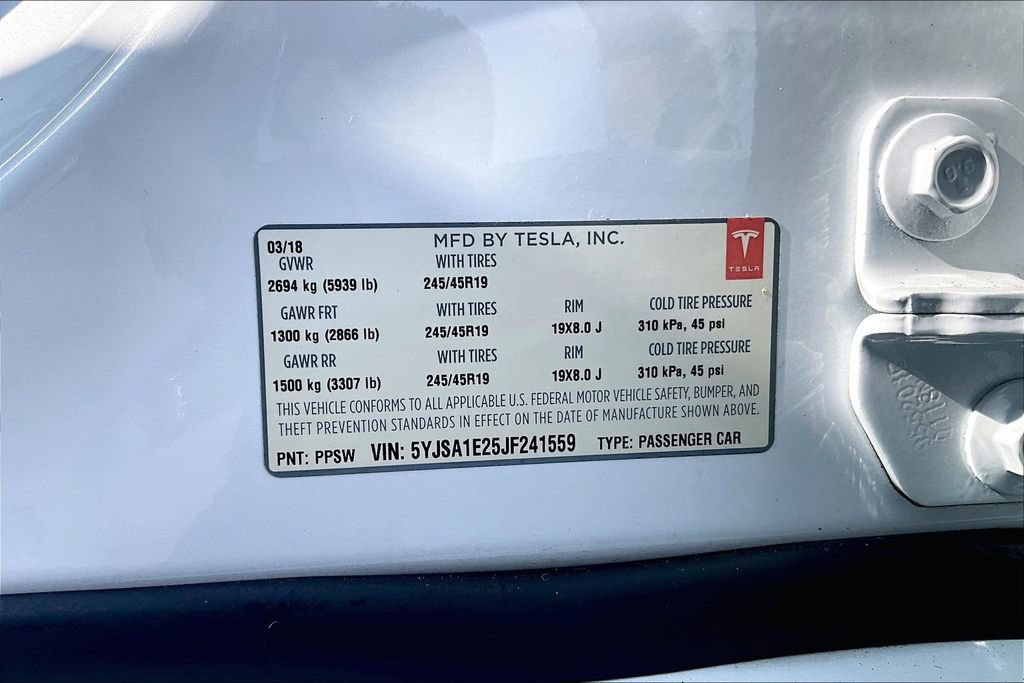 Used 2018 Tesla Model S 100D AWD/4WD image 32