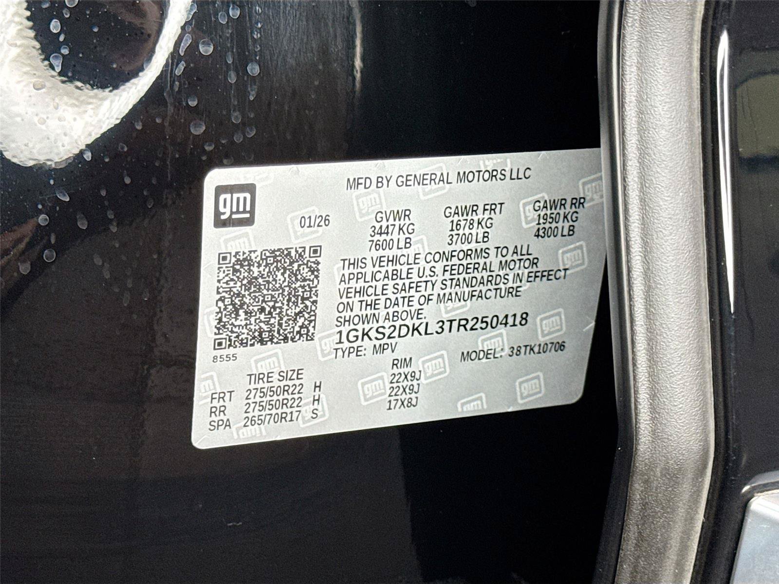 Used 2026 GMC Yukon Denali w/ Sun & Power Step Package AWD/4WD image 38