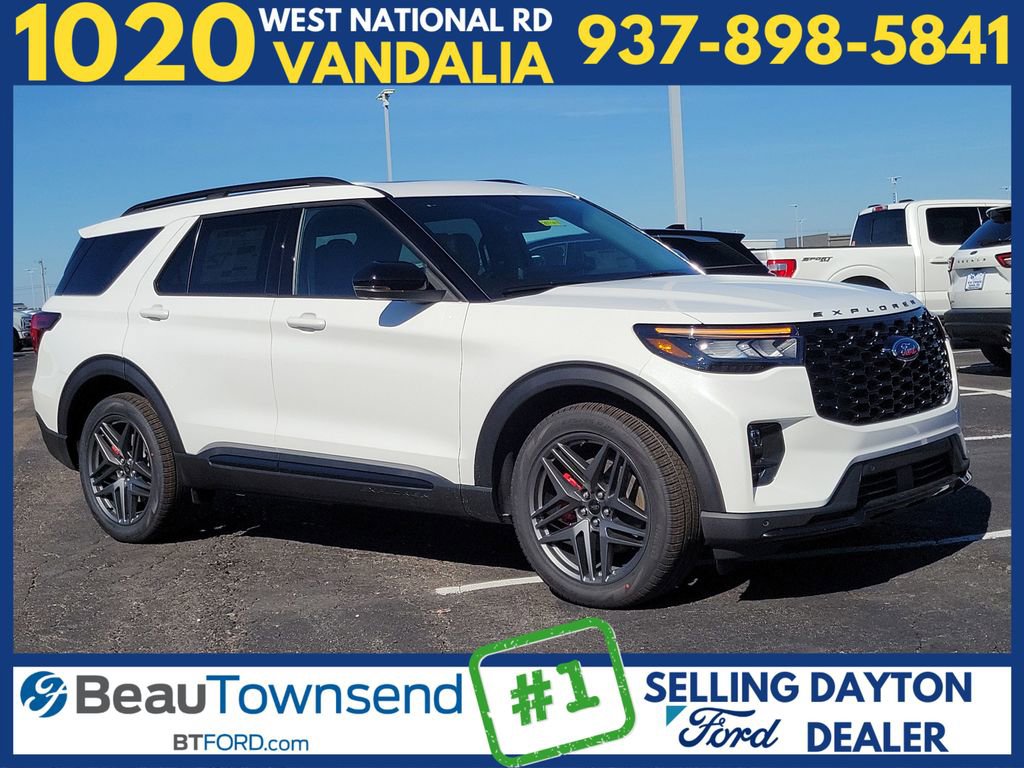 New 2026 Ford Explorer ST w/ Sun And Sound Package