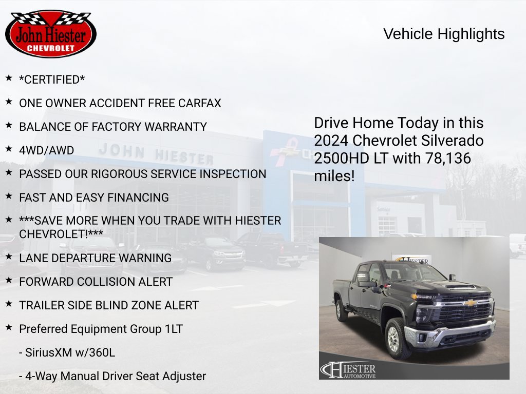 Certified 2024 Chevrolet Silverado 2500 LT w/ All Star Edition AWD/4WD image 5