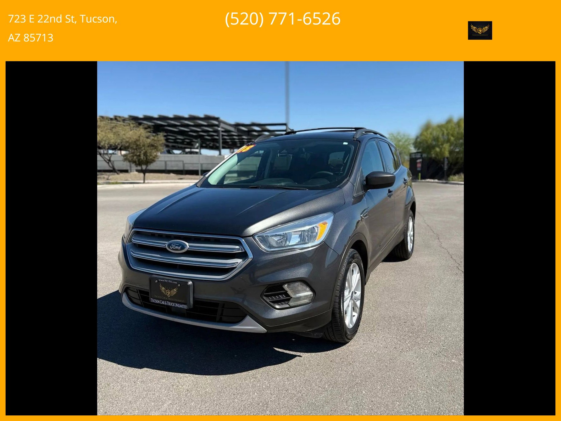 Used 2018 Ford Escape SE w/ Ford Safe & Smart Package image 1