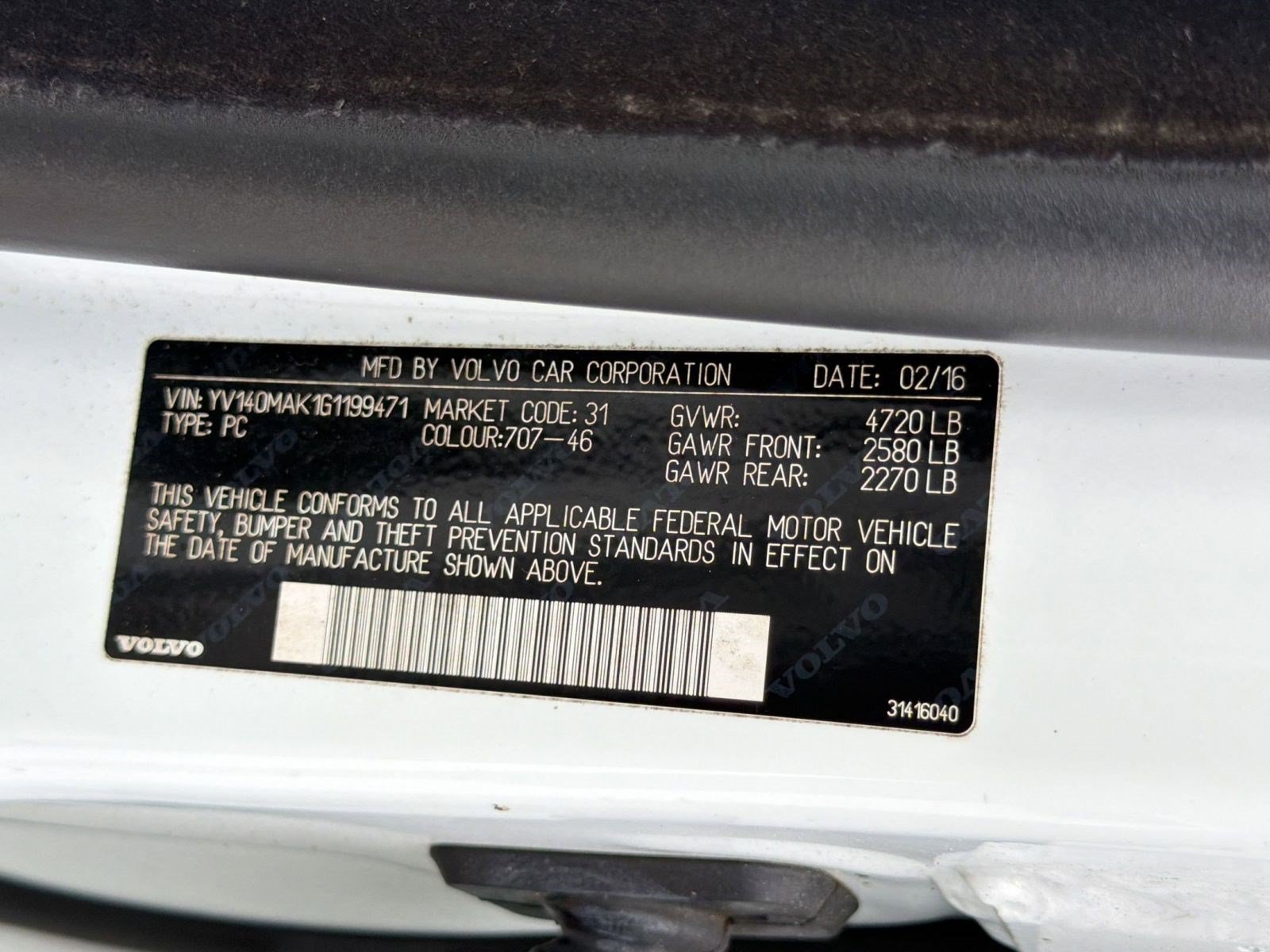 Used 2016 Volvo S80 T5 w/ Convenience Package FWD image 20