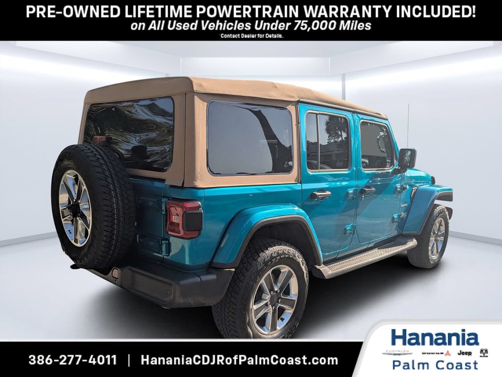 Used 2020 Jeep Wrangler Unlimited Sahara w/ Dual Top Group AWD/4WD image 3