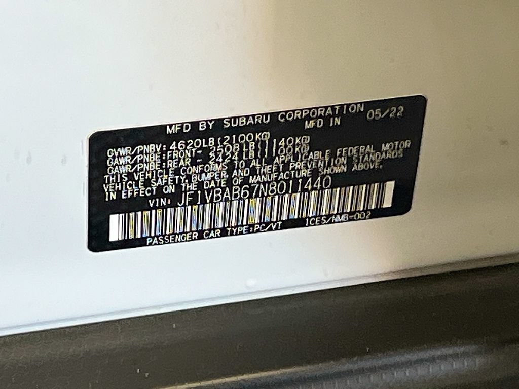 Used 2022 Subaru WRX AWD/4WD image 29