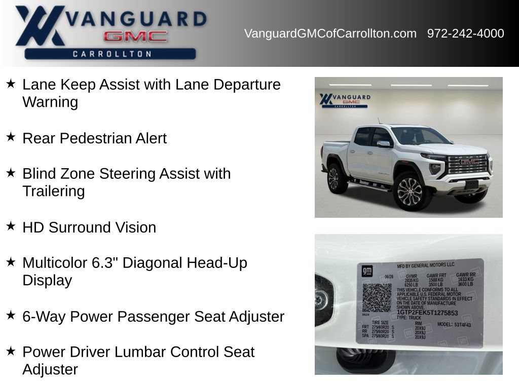 Used 2026 GMC Canyon Denali AWD/4WD image 18