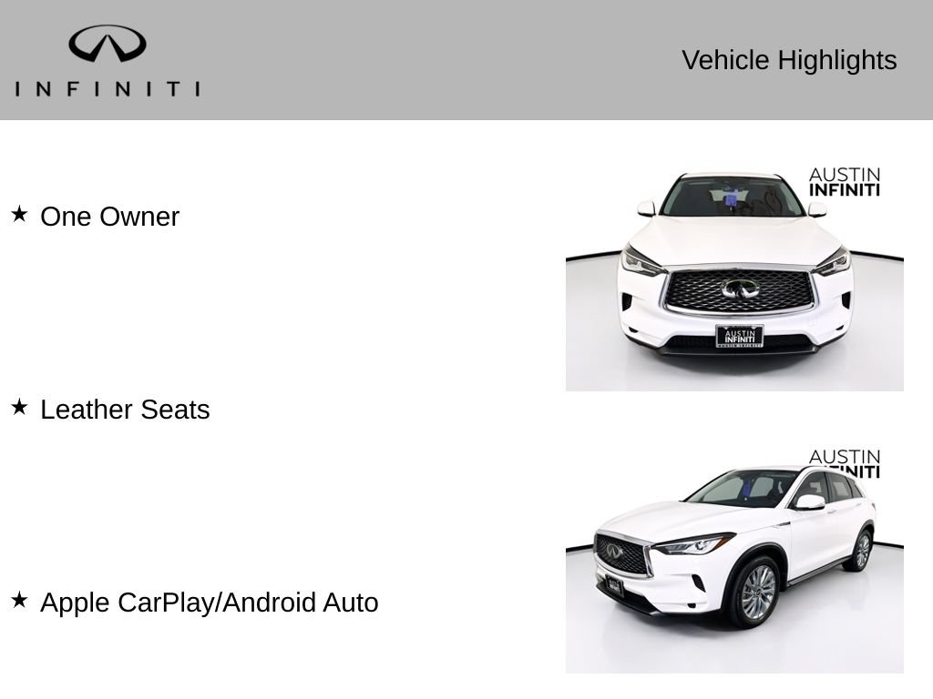 Certified 2024 INFINITI QX50 Pure FWD image 3