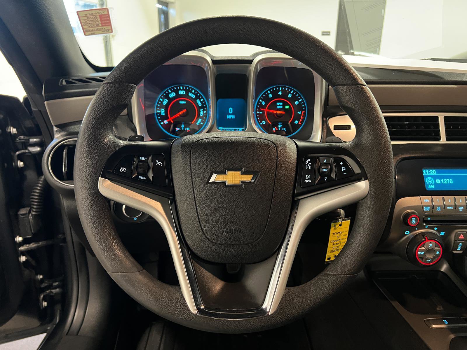 Used 2013 Chevrolet Camaro LS w/ Black Rally Stripe Package RWD image 11