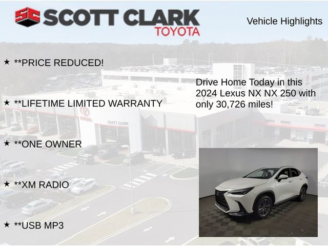 Used 2024 Lexus NX 250 FWD w/ Towing Package (2000 Lbs) image 13