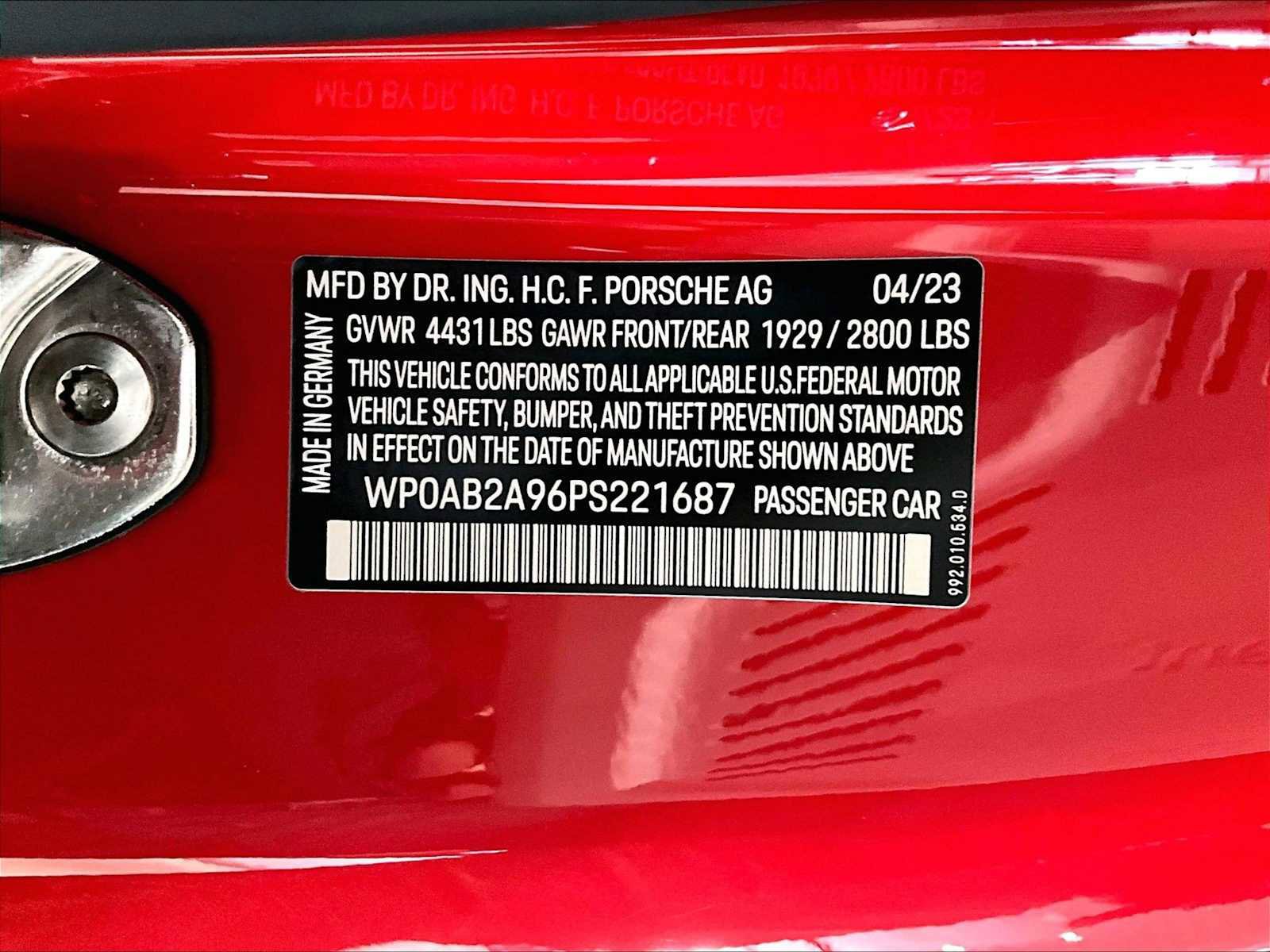 Used 2023 Porsche 911 Carrera 4 GTS w/ Premium Package image 35