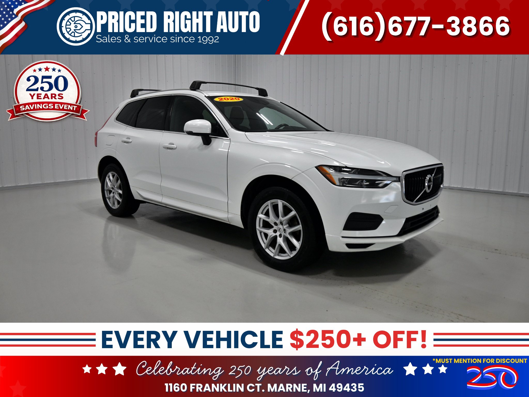 Used 2020 Volvo XC60 T5 Momentum w/ Protection Package Premier