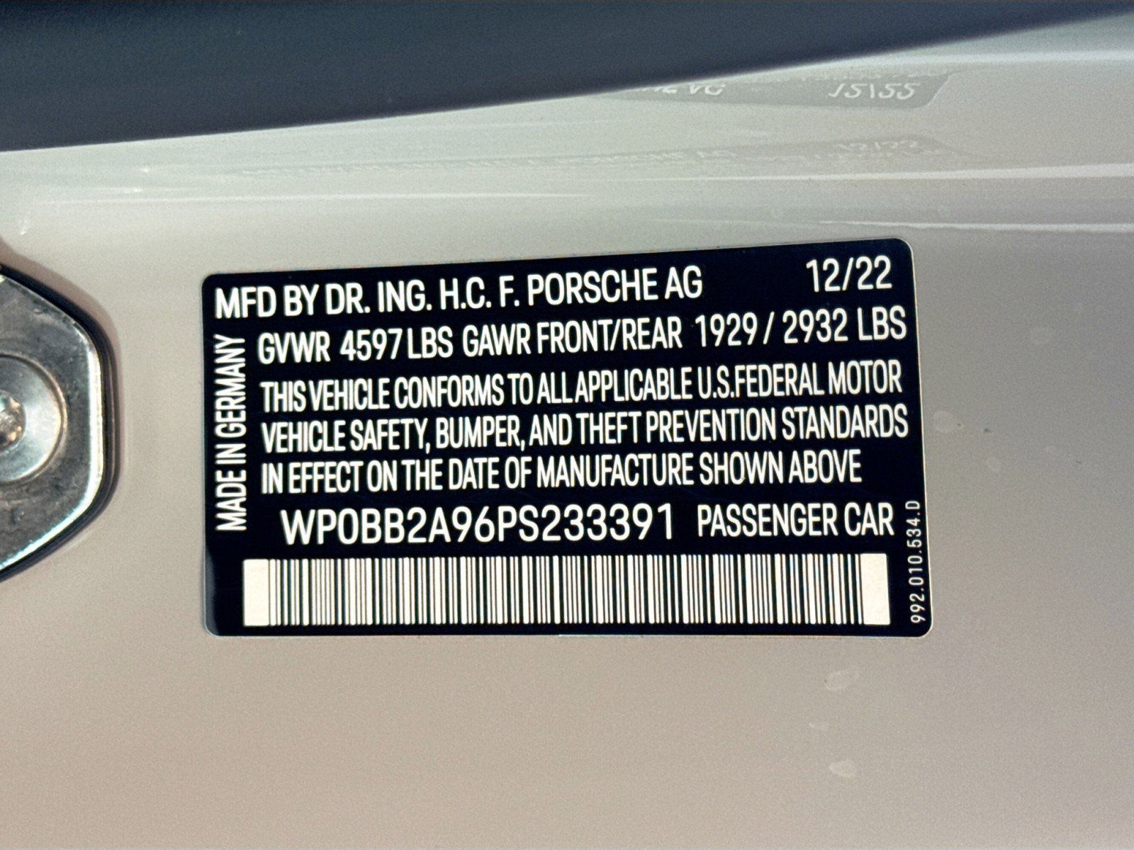 Certified 2023 Porsche 911 Targa 4 GTS image 26