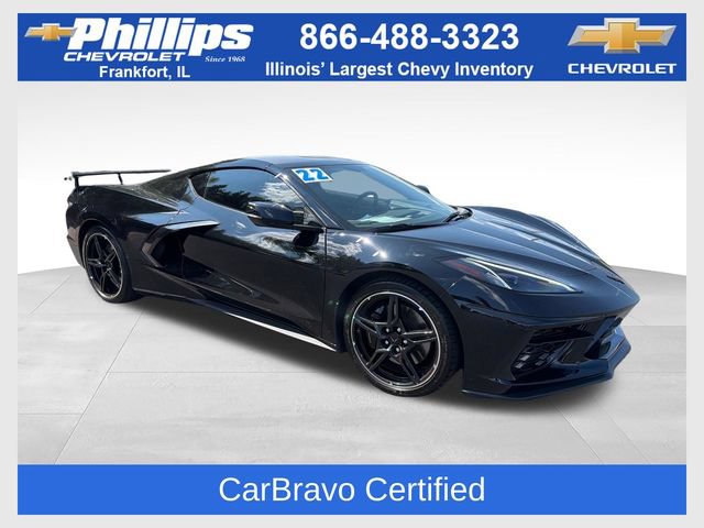 Certified 2022 Chevrolet Corvette Stingray Preferred Cpe w/ Z51 Performance Package RWD image 1