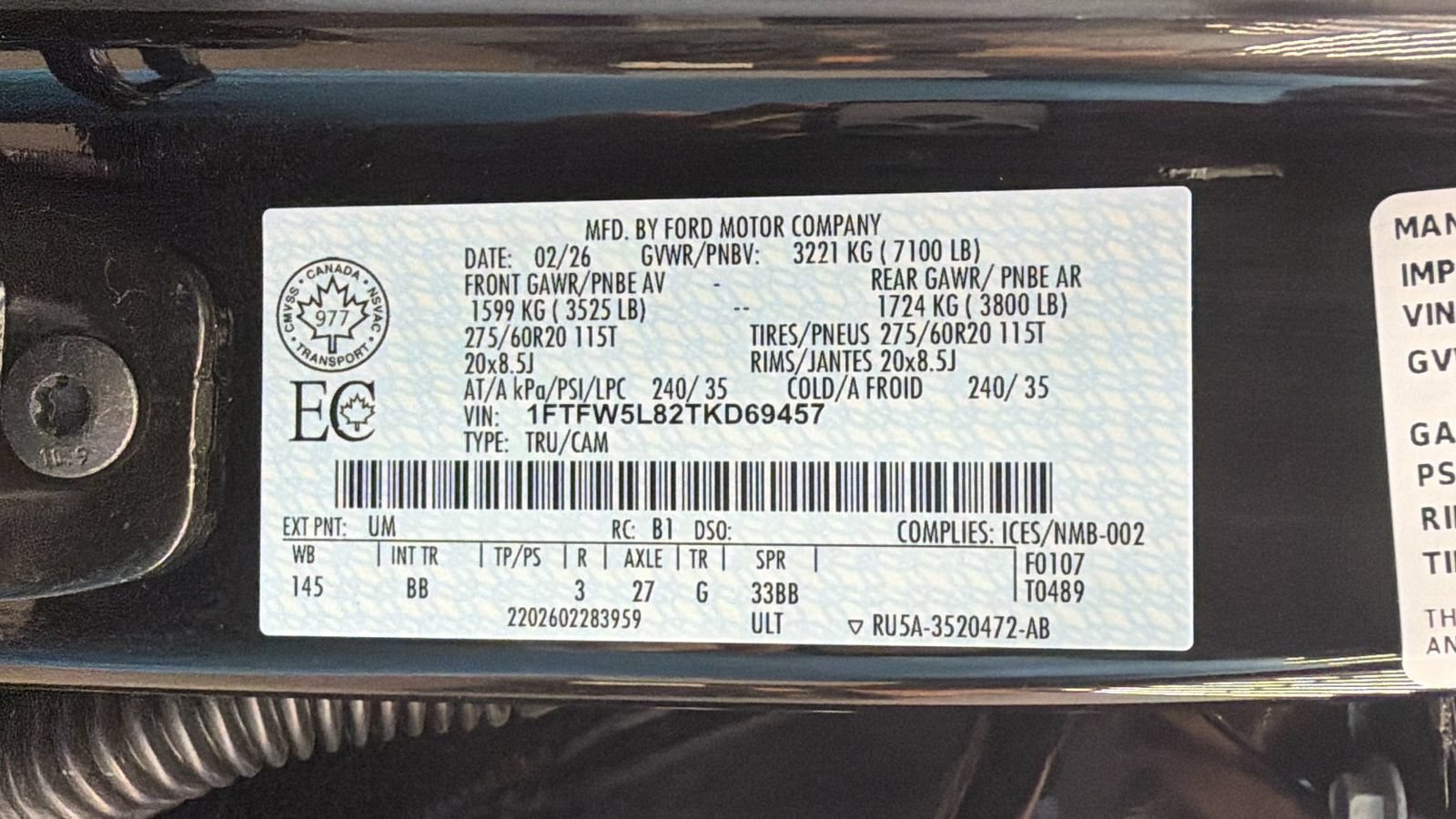 Used 2026 Ford F150 Lariat AWD/4WD image 42