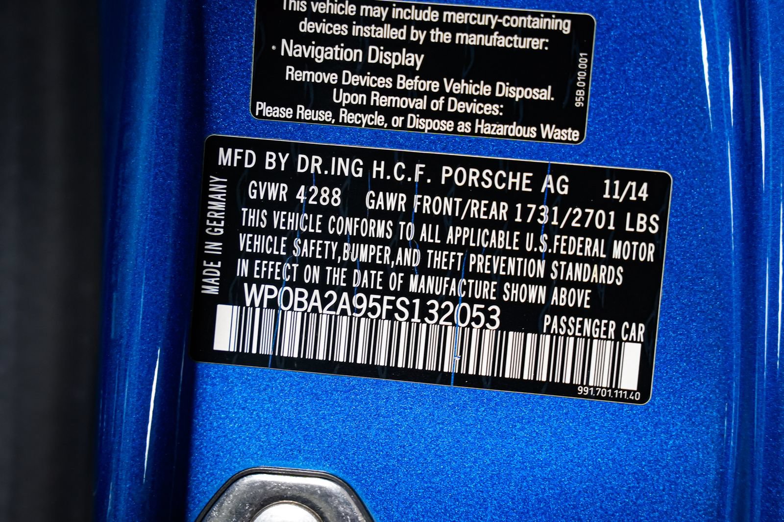 Used 2015 Porsche 911 Targa 4 AWD/4WD image 42
