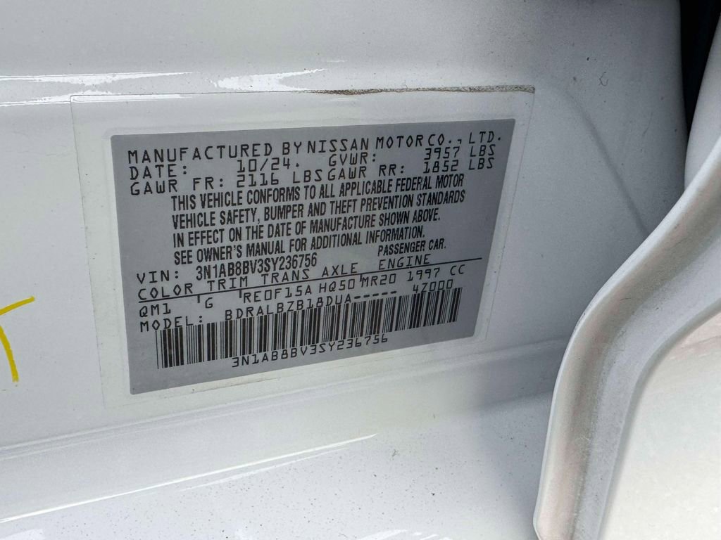 Certified 2025 Nissan Sentra S FWD image 18