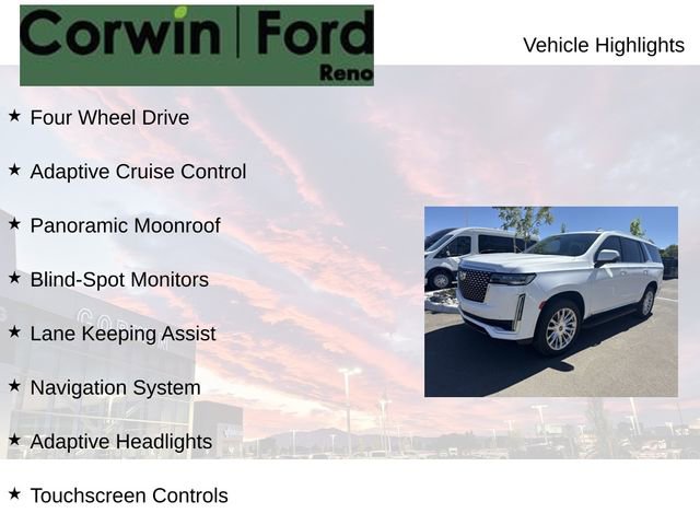 Used 2022 Cadillac Escalade Premium Luxury AWD/4WD image 8