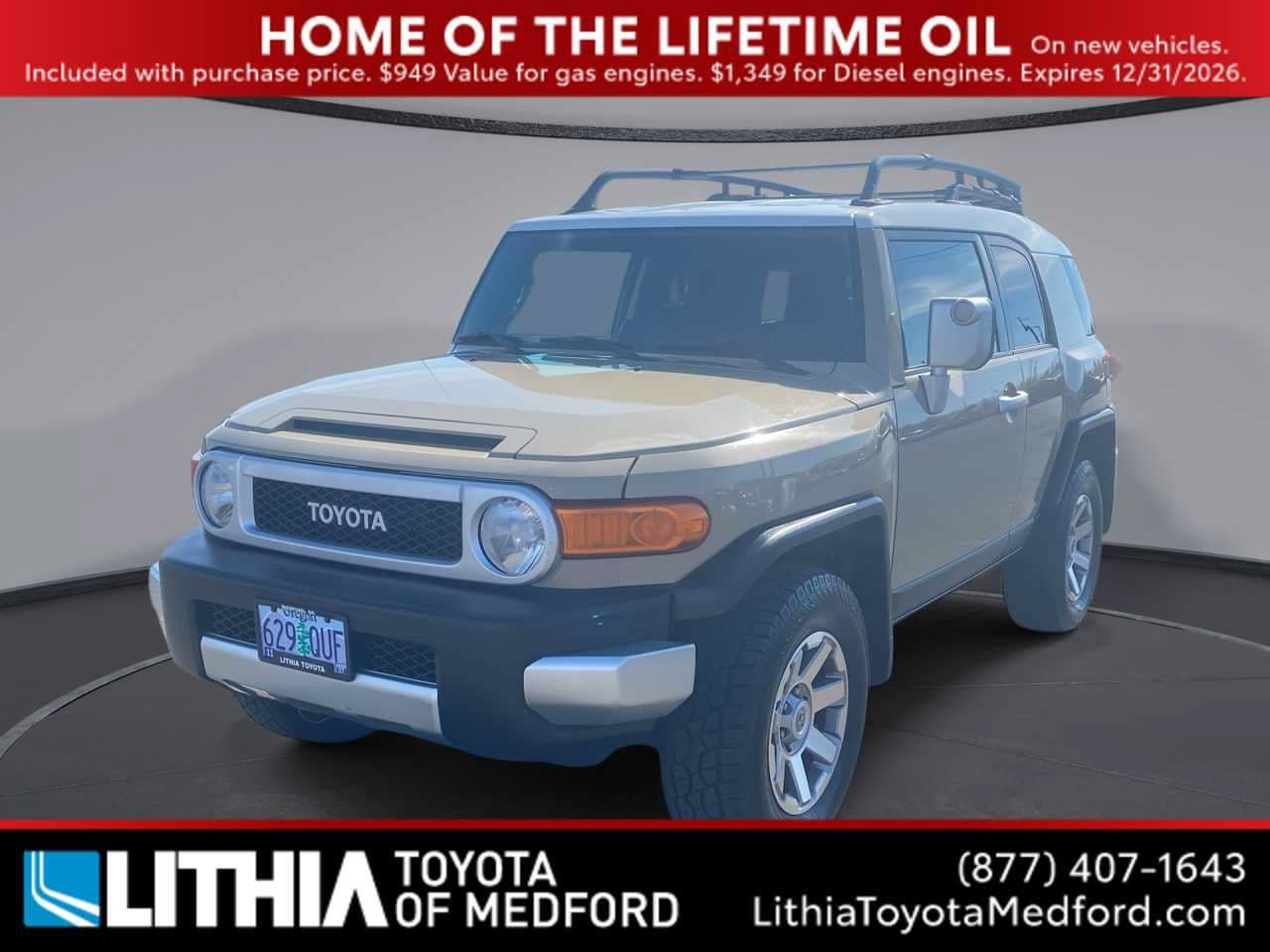 Used 2014 Toyota FJ Cruiser 4WD w/ Upgrade Package image 1