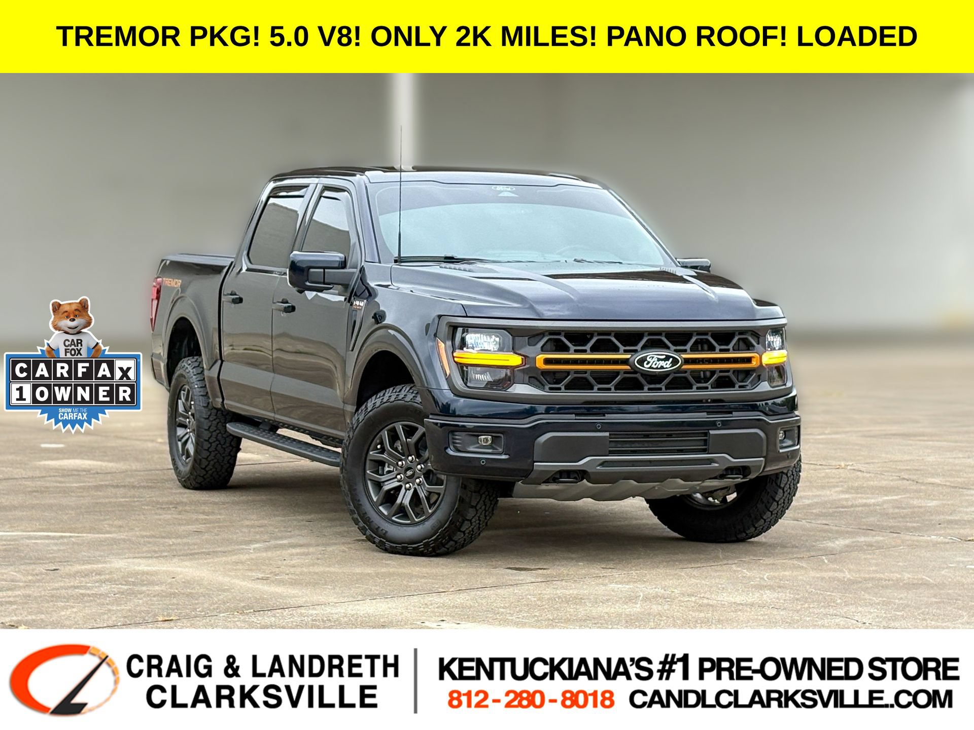Used 2026 Ford F150 Tremor w/ Equipment Group 402B AWD/4WD image 1