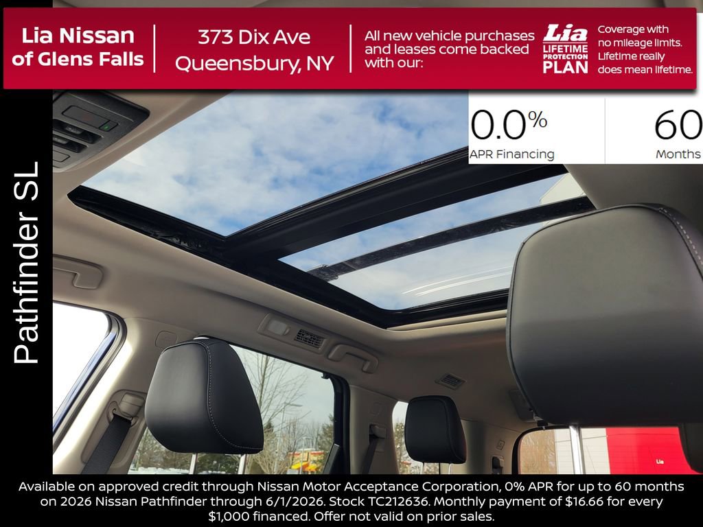 New 2026 Nissan Pathfinder SL w/ SL Premium Package AWD/4WD image 17