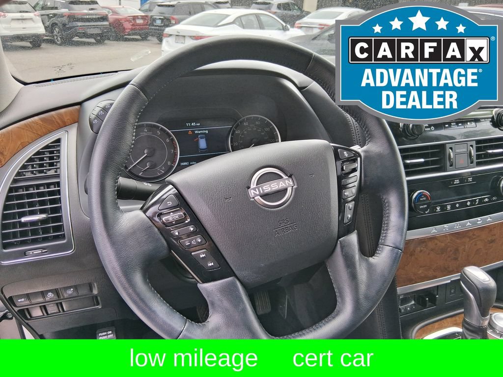 Certified 2024 Nissan Armada SL w/ Captain's Chairs Package AWD/4WD image 25