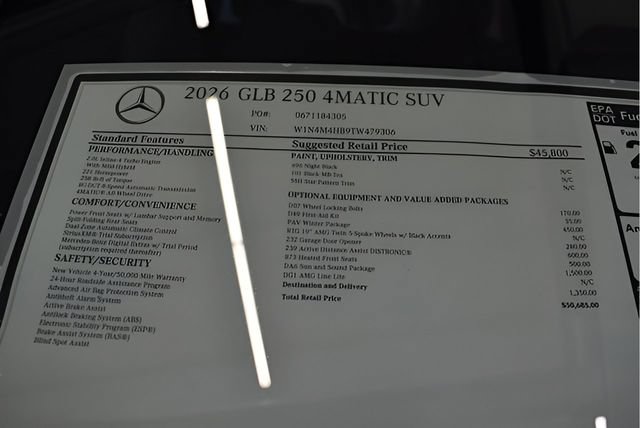 New 2026 Mercedes-Benz GLB 250 4MATIC image 6
