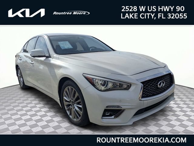 Used 2023 INFINITI Q50 Luxe w/ Cargo Package